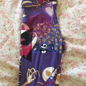 LulaRoe S/M leggings Nightmare before Christmas